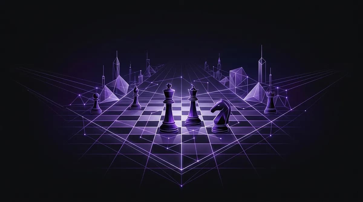 INTJ タイプを象徴する抽象画