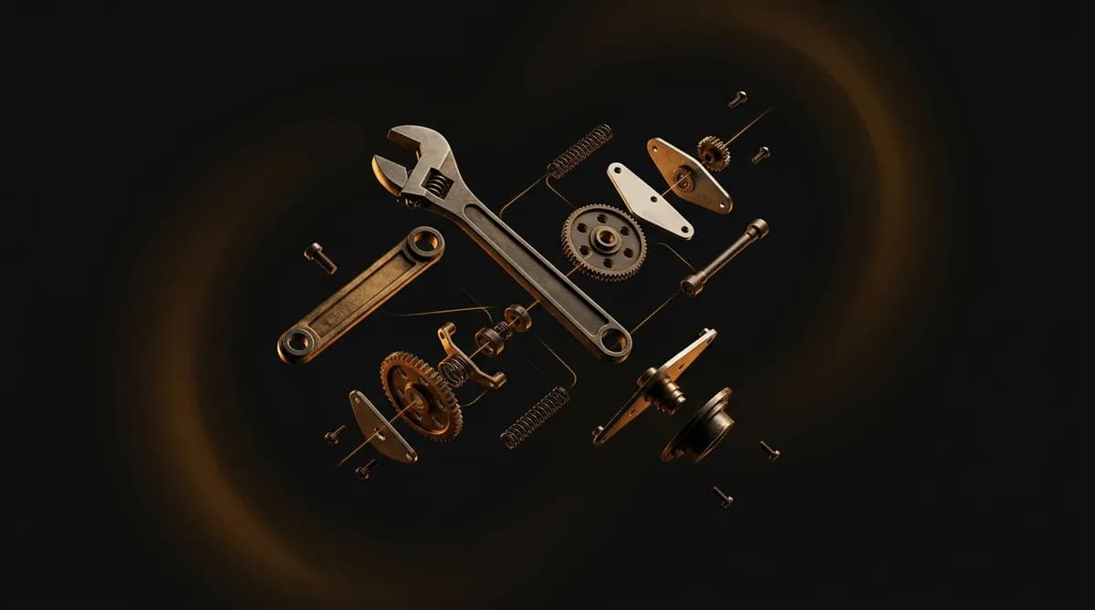 ISTP タイプを象徴する抽象画